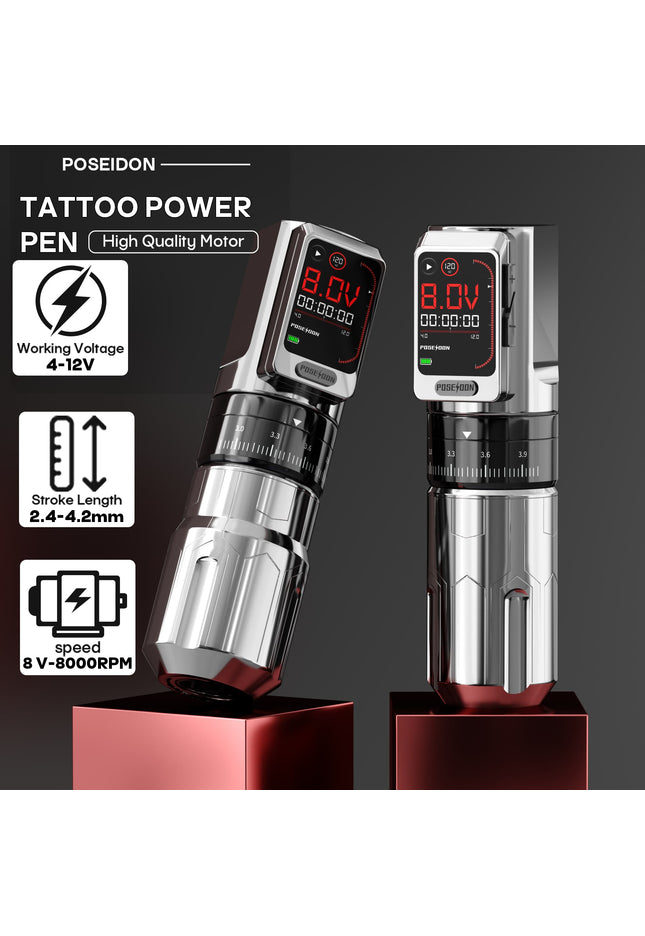S-LUXE POSEIDON TATTOO SET