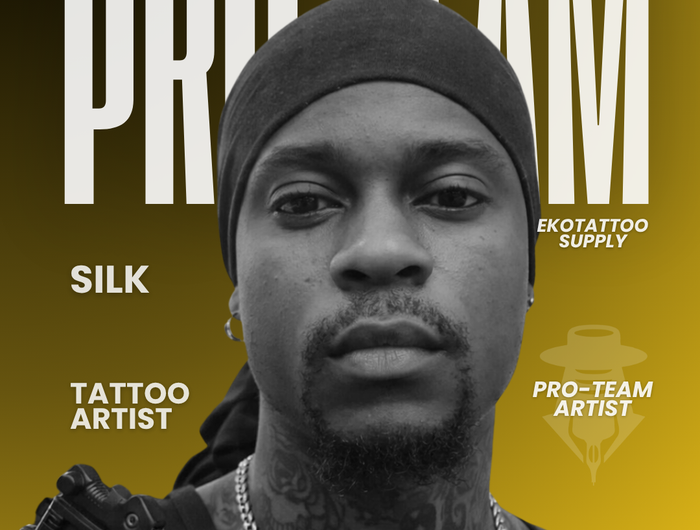 <h5><span style="text-decoration:underline">MEET SILK</span></h5><h2>EKO pro team</h2><p>POWERED BY EKOTATTOOSUPPLY</p>