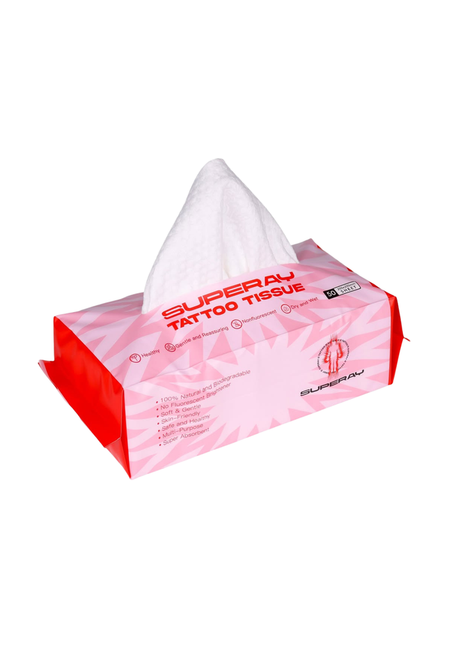 SUPERAY TATTOO TISSUES