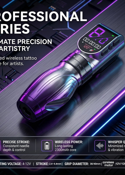 GTR WIRELESS TATTOO MACHINE