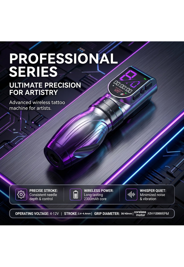 GTR WIRELESS TATTOO MACHINE