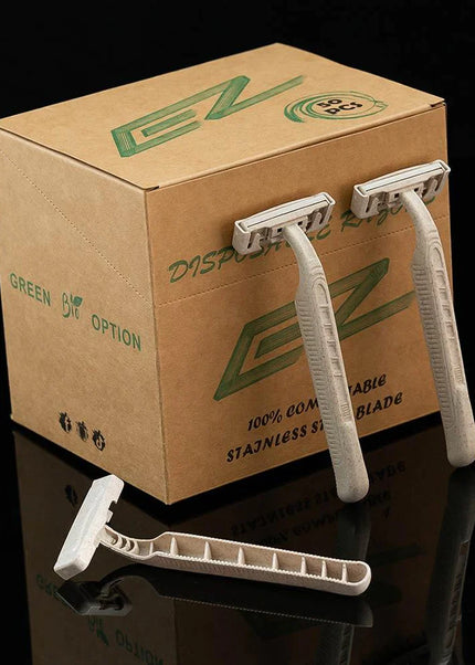 ECO-FRIENDLY DISPOSABLE RAZORS