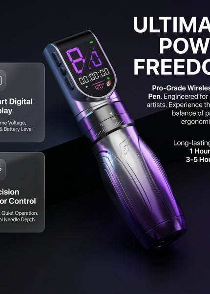 GTR WIRELESS TATTOO MACHINE