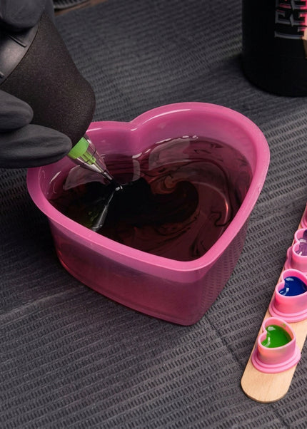 HEART SHAPED WATER CUPS - 40 PCS
